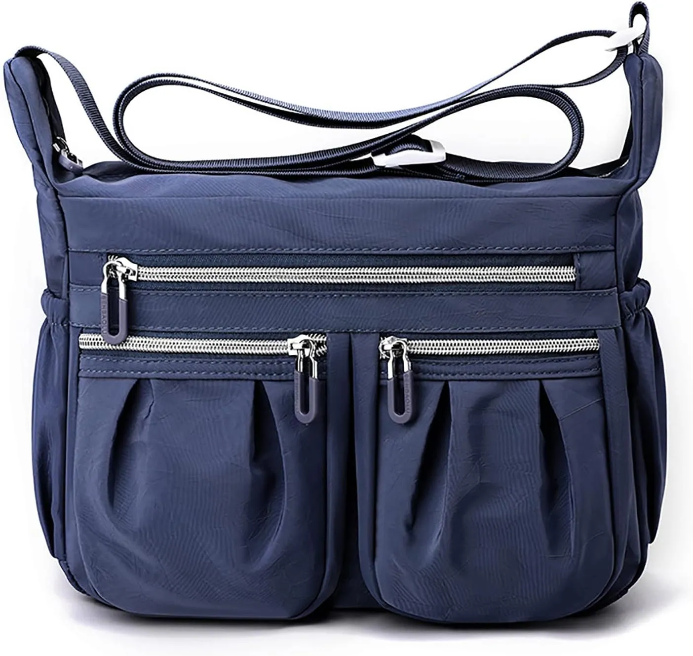 Athletic Crossbody Bags for Women Fabric Nylon Multi Pocket Crossbody Bags Carry Options for Work and Daily Use(BU2)