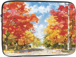 Autumn Maple Leaves Laptop Inner Bag Laptop Sleeve Case Briefcase Carrying Laptop Cover