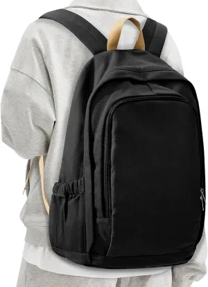 Backpack for School Women Men, Canvas Backpack Bookbag for Teens Girls Boys, Lightweight College School Back Pack Book Bag Casual Daypack Mochilas Escolares para Adolescentes