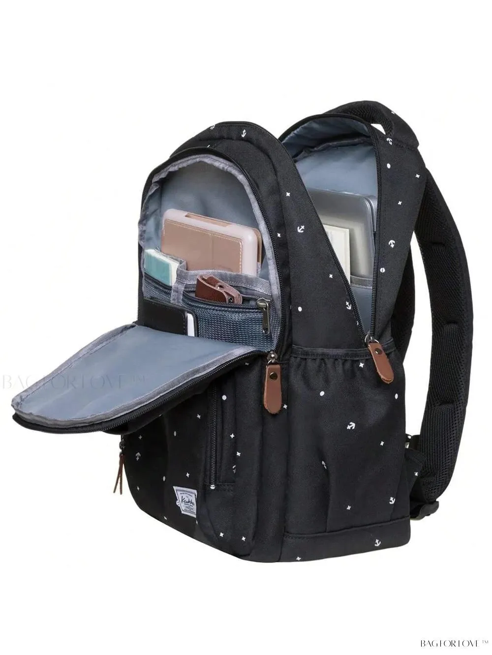 BagForLove - Women's Waterproof Shockproof Backpack for College School Office Commute