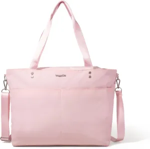 Baggallini Carryall Laptop Tote-Medium 12x19 Inch Travel Crossbody Shoulder Bag