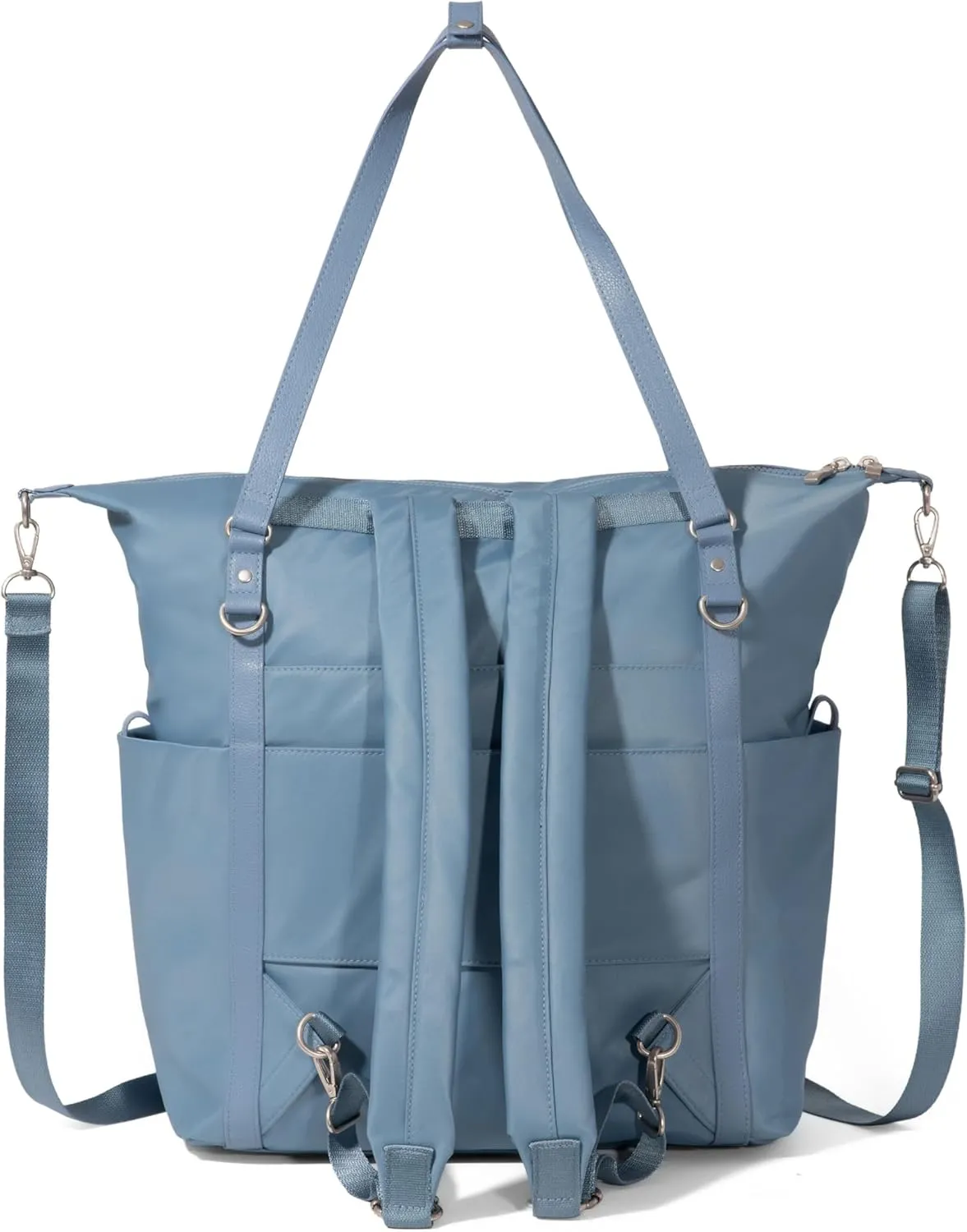 Baggallini Nolita Convertible Backpack - 14x11 Inch Travel Backpack with 16 Inch Laptop Sleeve - Lightweight Luggage Backpack