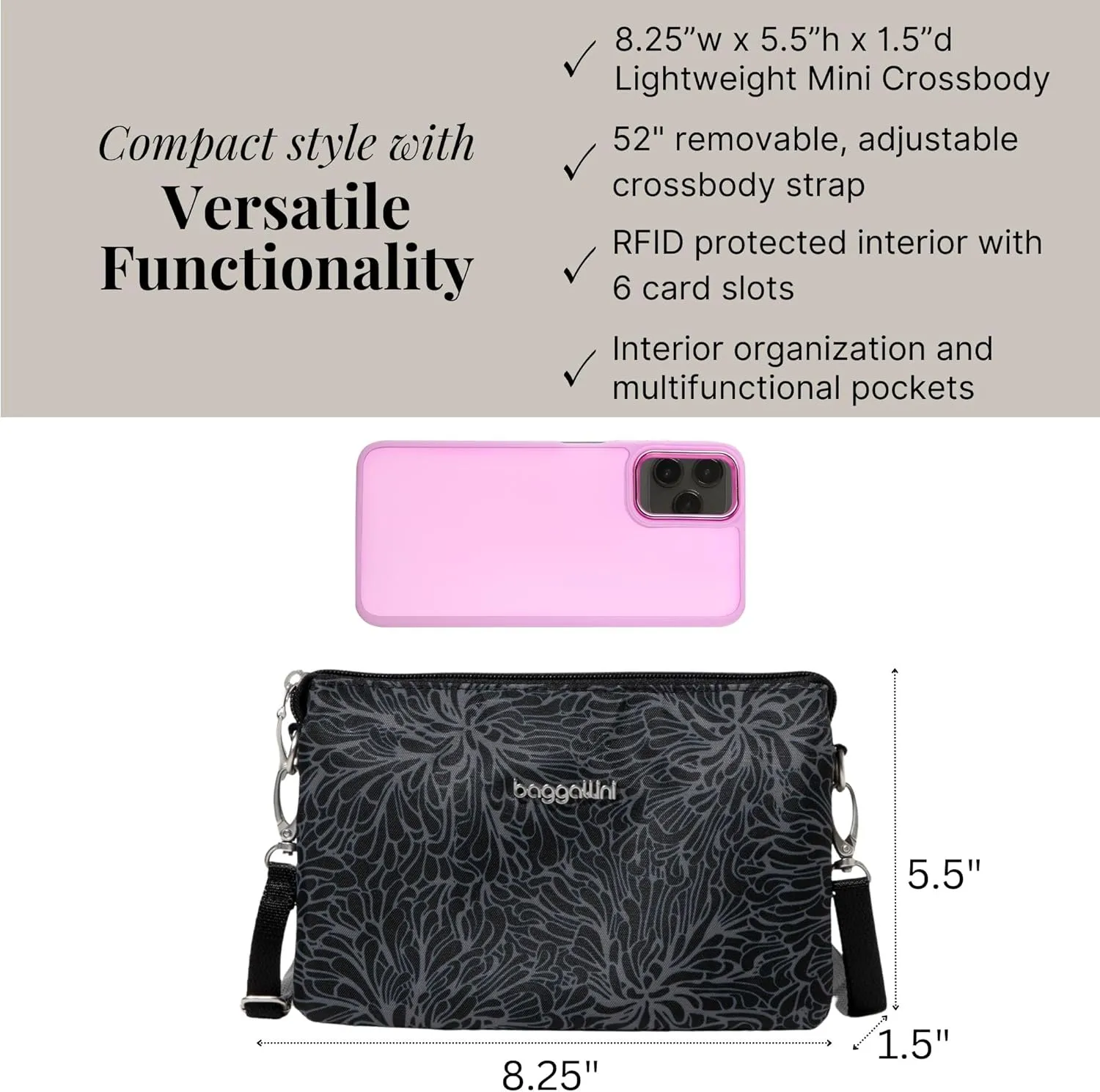 Baggallini The Only Mini Bag