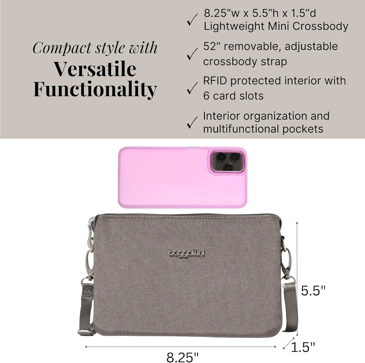 Baggallini The Only Mini Bag