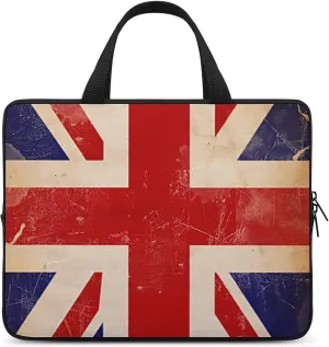 Bahamas Flag Teacher's Tote Men's Laptop Bag Leather Waterproof Briefcase Portable Pattern