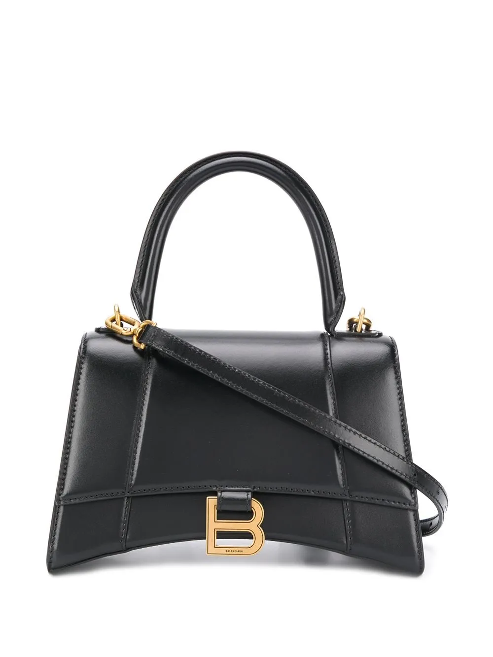 Balenciaga Hourglass Small Leather Handbag