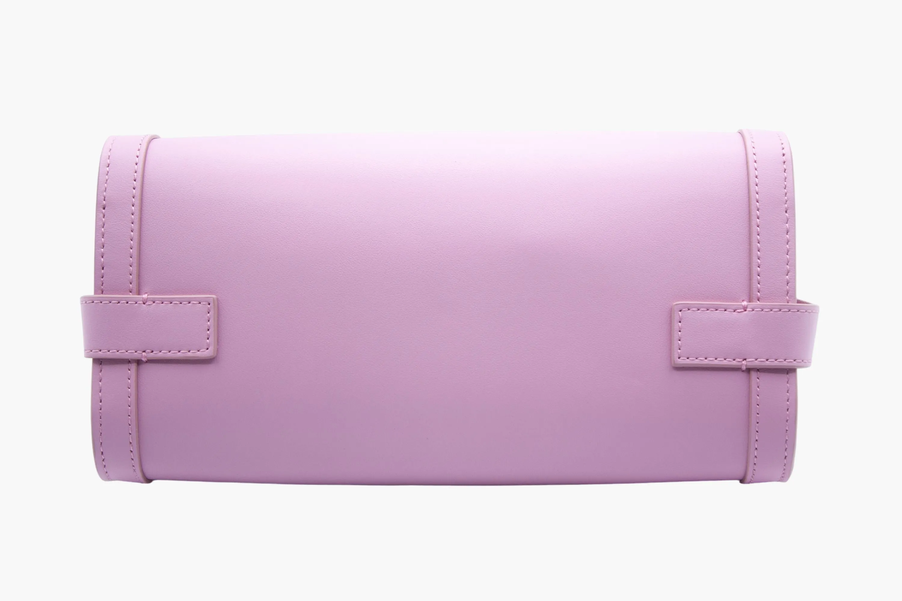 Balmain Elegant Pink Bag with Gold-Tone Hardware