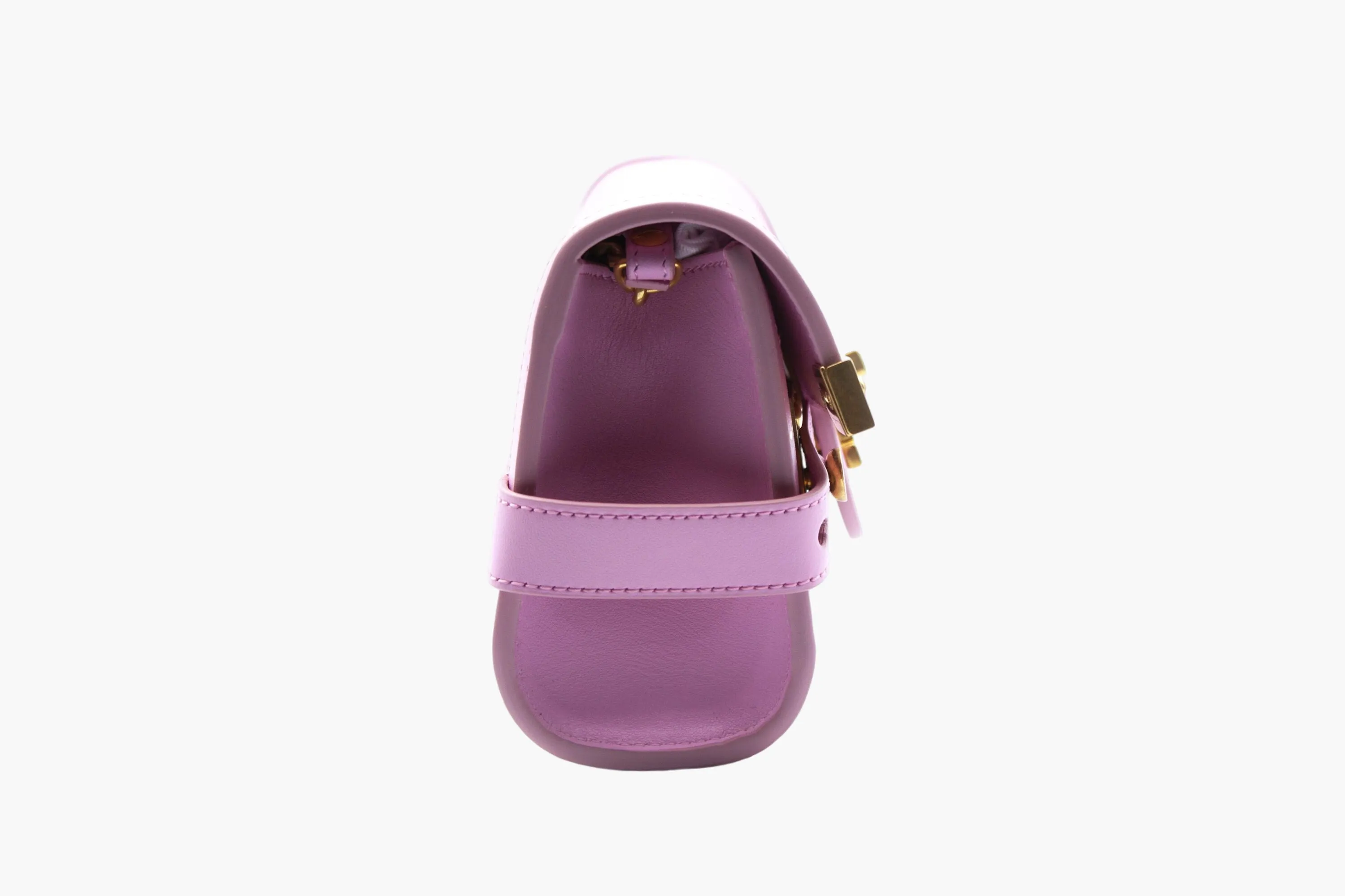 Balmain Elegant Pink Bag with Gold-Tone Hardware