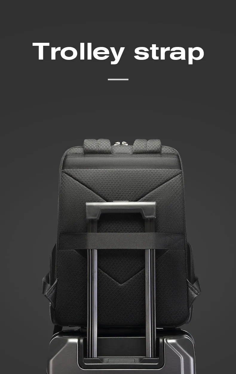 Bange i-Bronz Water Resistant Hidden Compart Big Capacity Multi Compartment Ultra Light Travel Laptop Backpack (15.6")