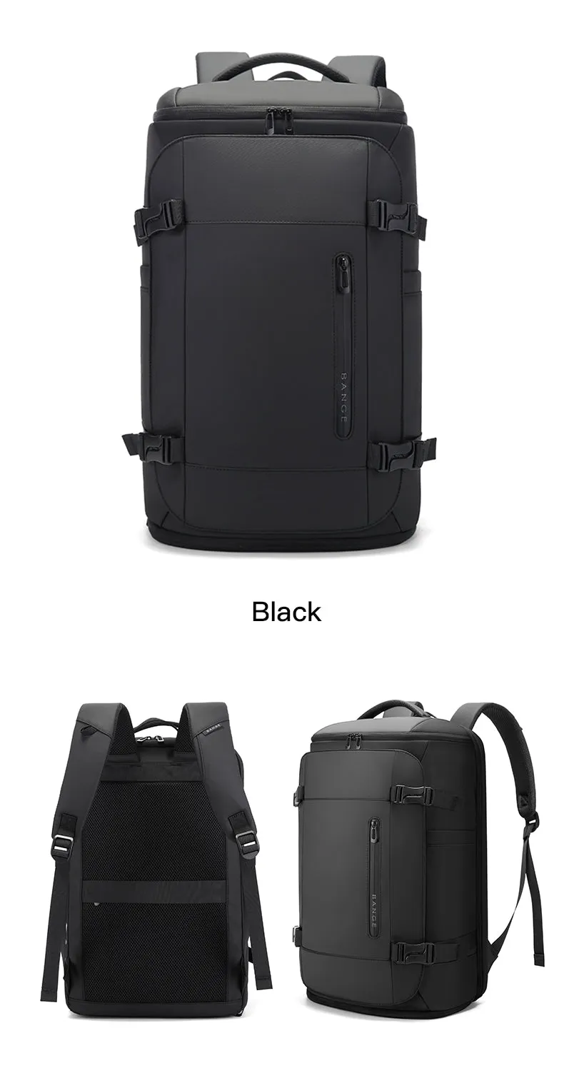 Bange i-Kernanz Water Resistant Hidden Compart Big Capacity Multi Compartment Ultra Light Travel Laptop Backpack (15.6")
