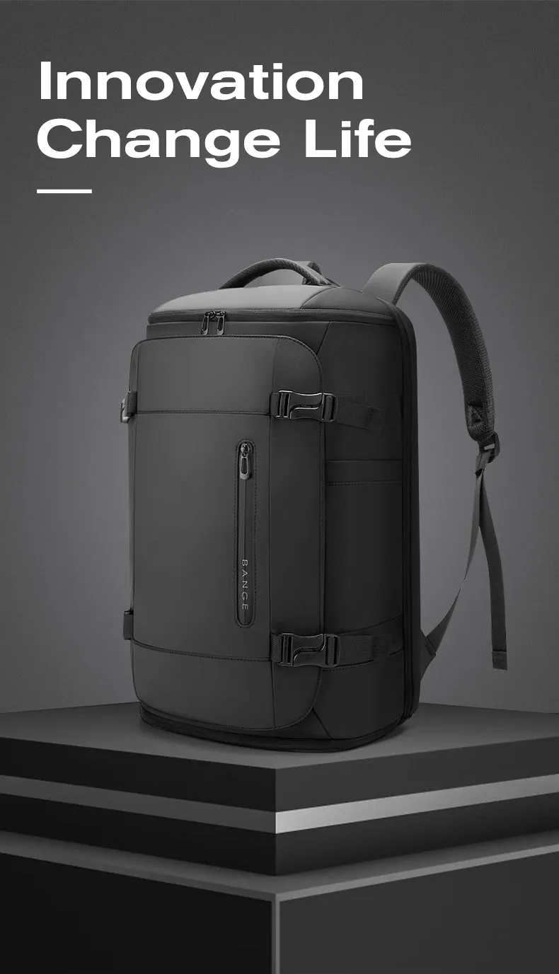 Bange i-Kernanz Water Resistant Hidden Compart Big Capacity Multi Compartment Ultra Light Travel Laptop Backpack (15.6")