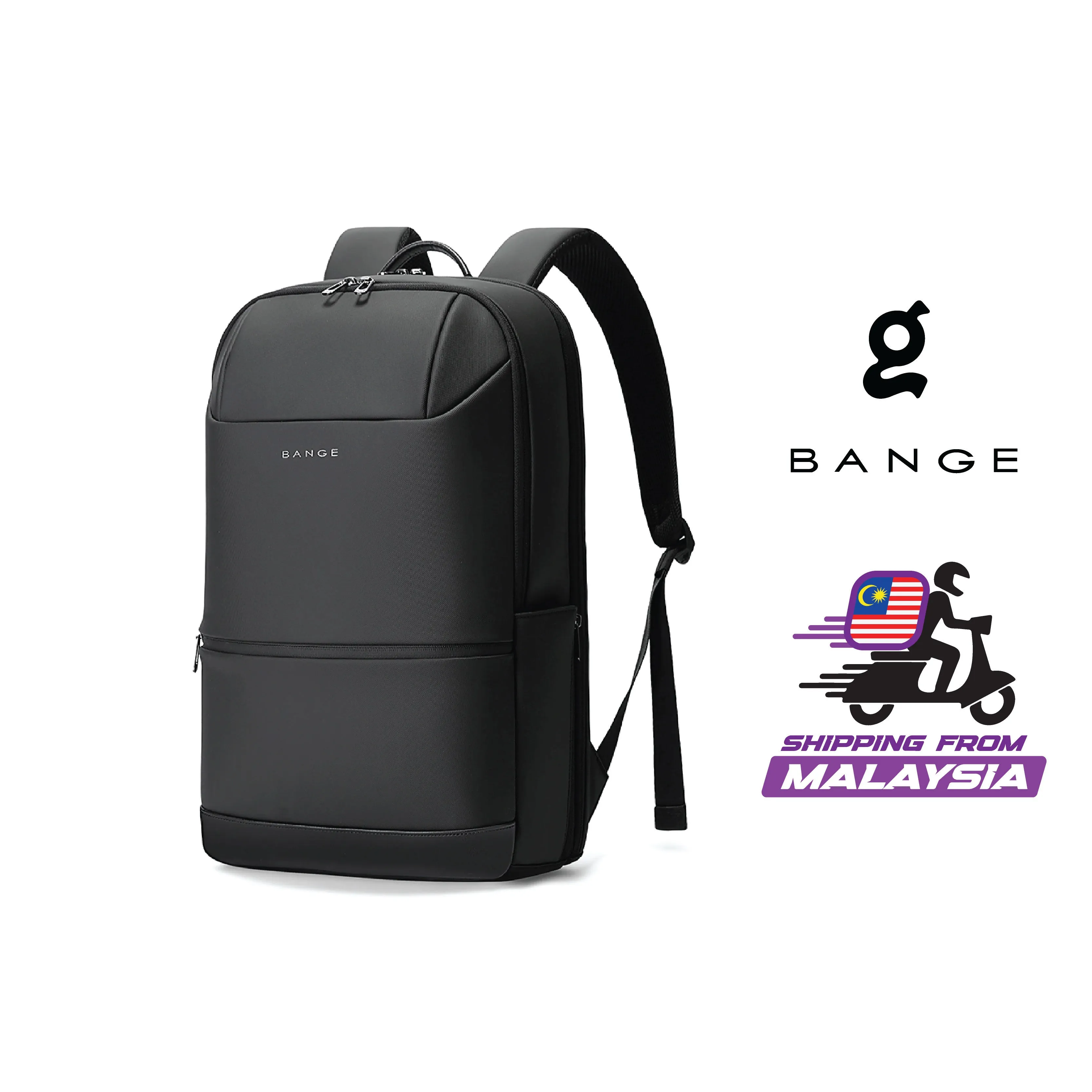 Bange Lynch Laptop Backpack Business Travel Big Capacity Laptop Backpack (15.6")