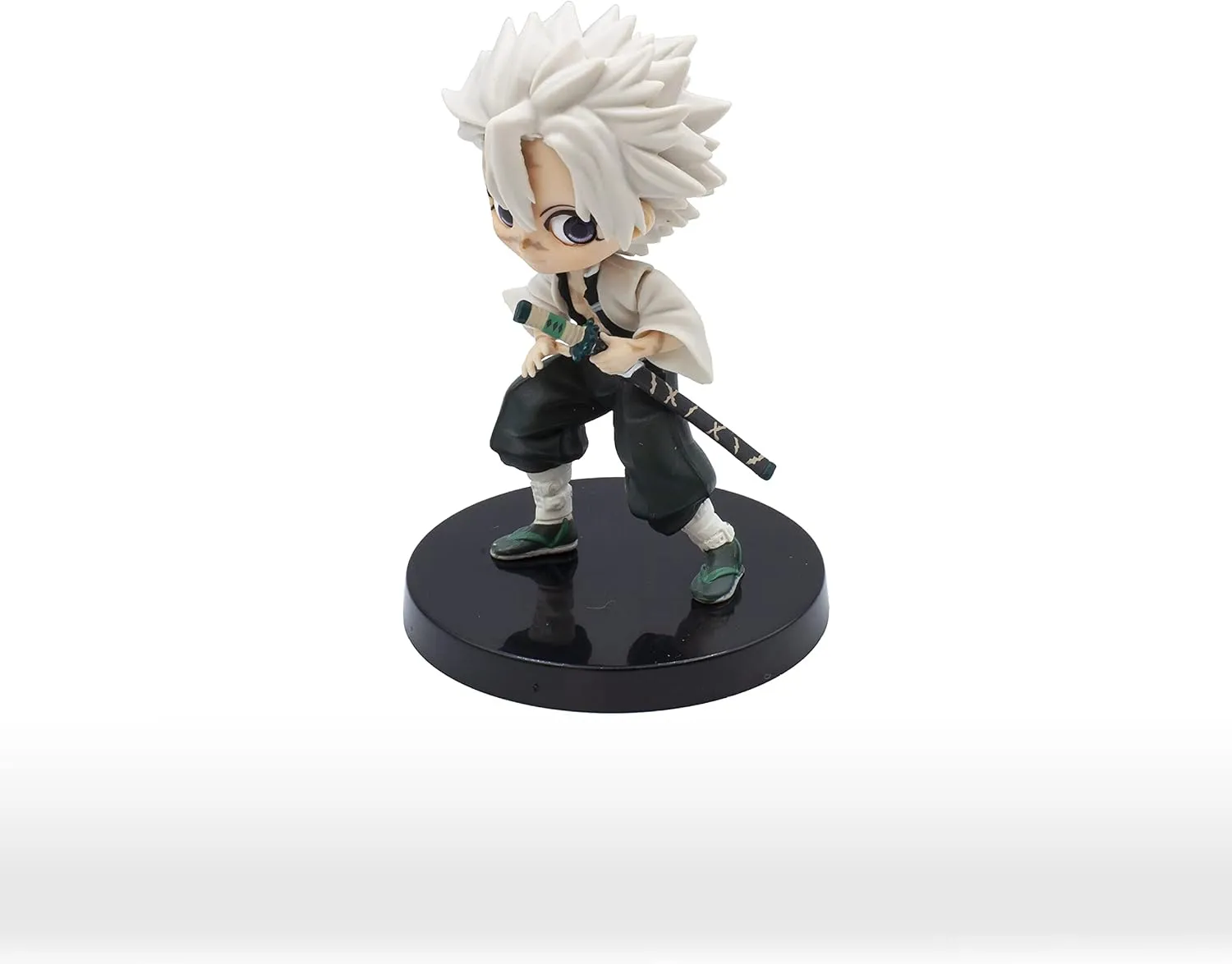 Banpresto Demon Slayer: Kimetsu no Yaiba Q posket Petit vol.5(B:Sanemi Shinazugawa),Multiple Colors,BP17840
