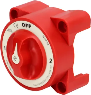 Battery Disconnect Switch for Marine Battery Disconnect Switch Cut Off Power Kill Isolator 3 Levels 350A 32V DC for RV Marine Boat