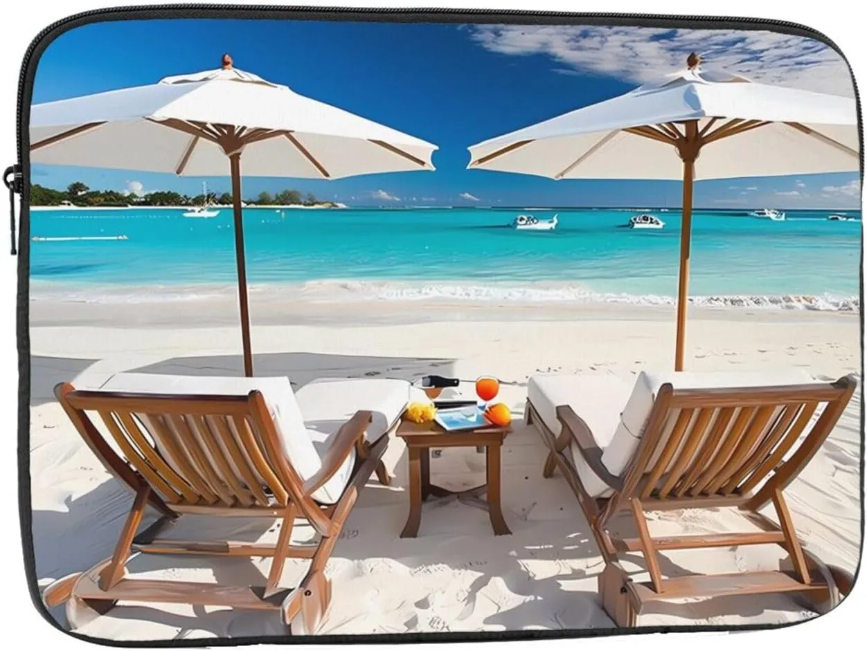 Beach Lounger Laptop Inner Bag 15 Inch Laptop Sleeve Case For Laptop Briefcase Carrying Bag Pouch Skin Cover