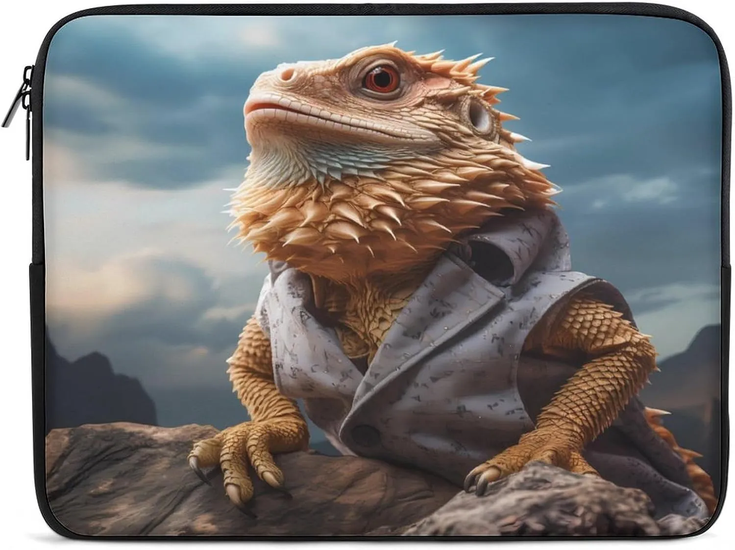 Bearded Dragon Lizard Animal Laptop Sleeve Bag Shockproof Computer Carrying Case Notebook Cover Briefcase 15inch, style