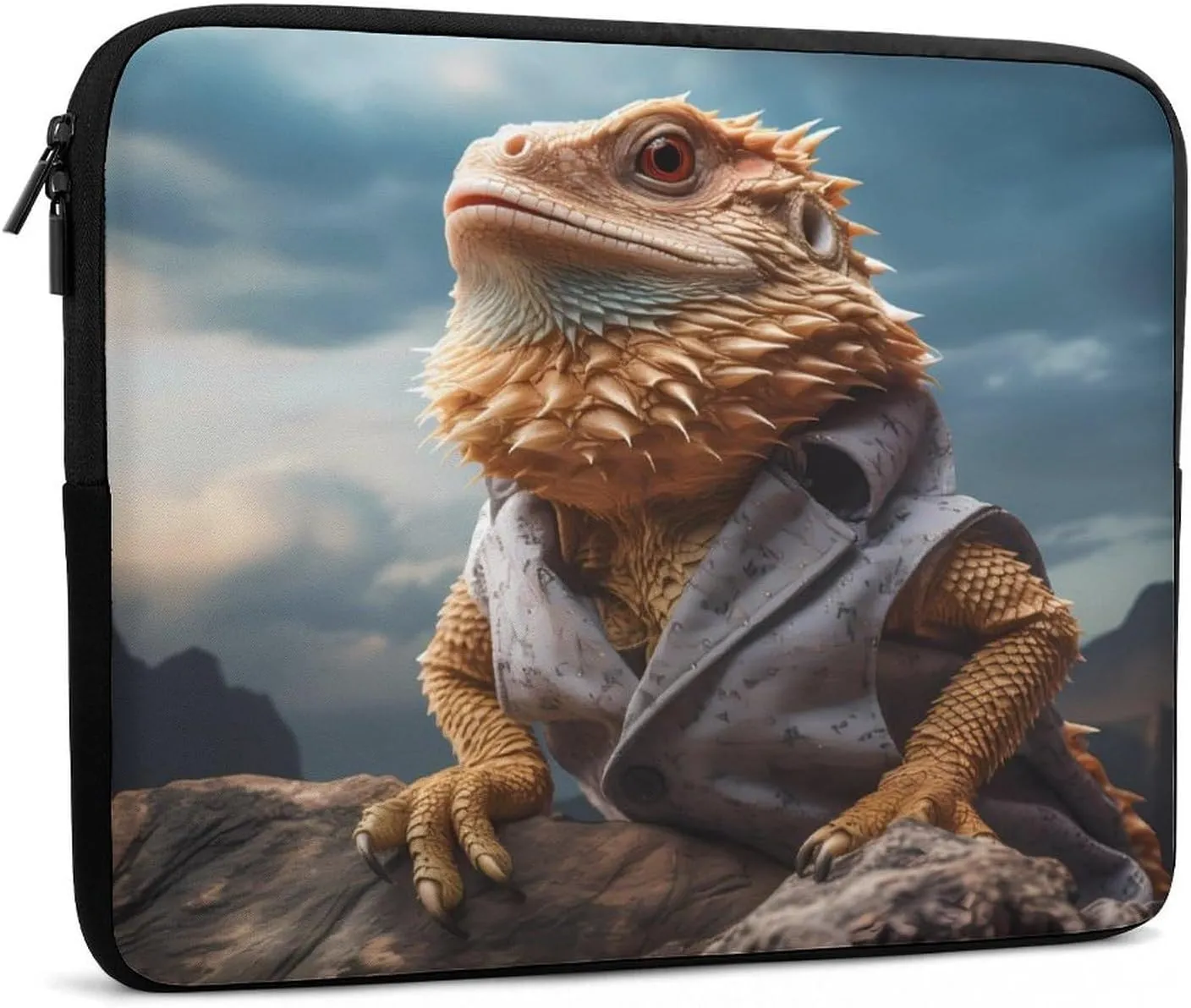 Bearded Dragon Lizard Animal Laptop Sleeve Bag Shockproof Computer Carrying Case Notebook Cover Briefcase 15inch, style