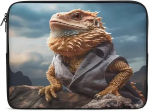 Bearded Dragon Lizard Animal Laptop Sleeve Bag Shockproof Computer Carrying Case Notebook Cover Briefcase 15inch, style