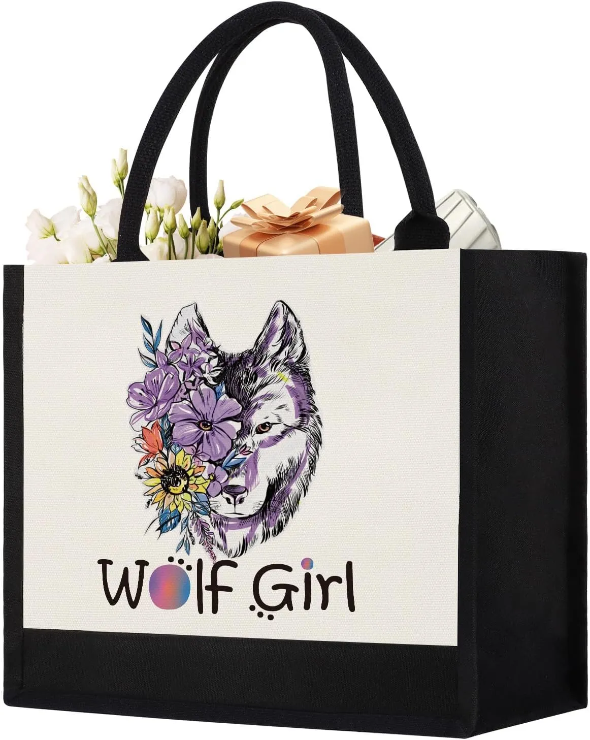 Belatelove Wolf Gifts Bag - Themed Items Decor Stuffie - Christmas, Birthday Gift for Women