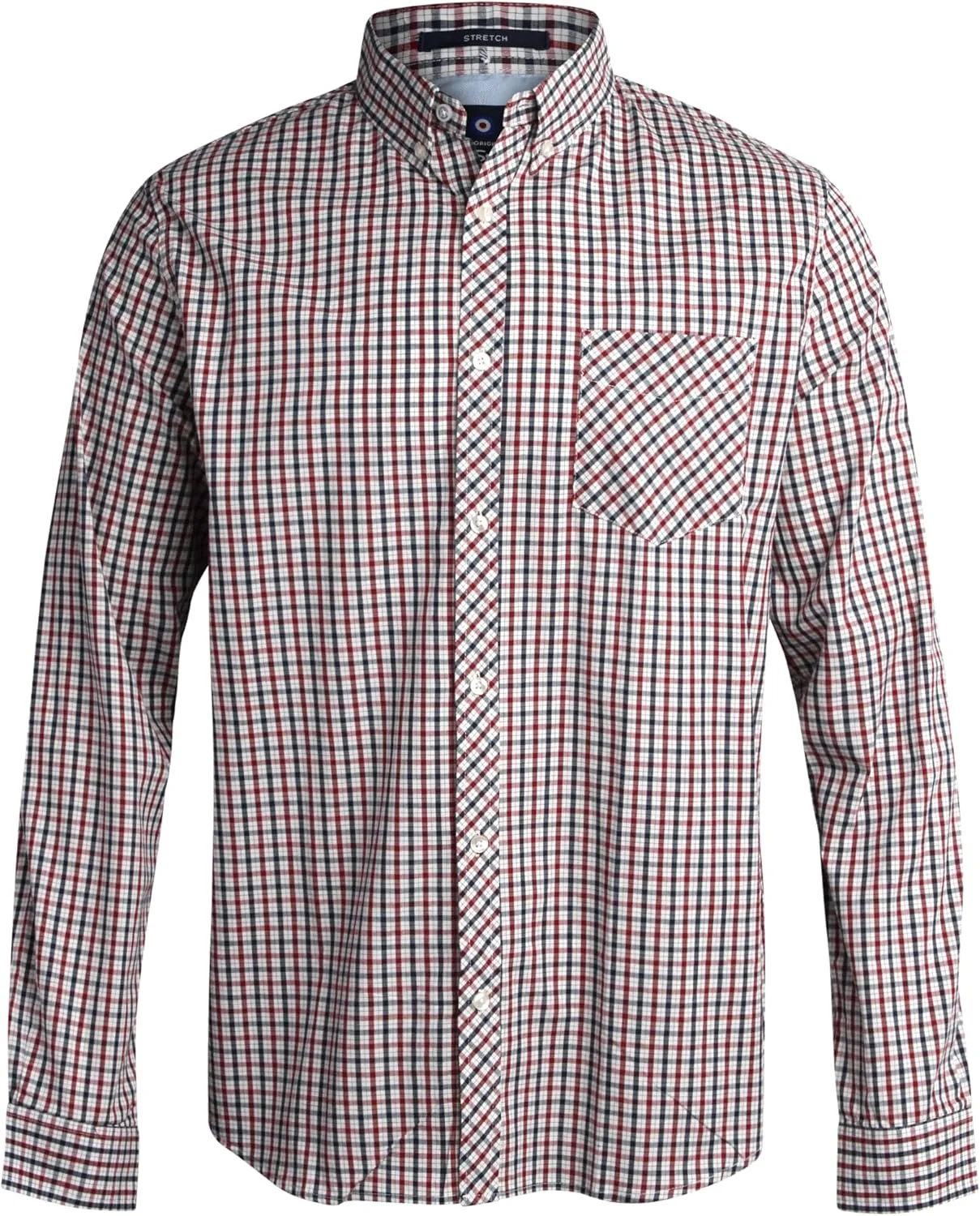 Ben Sherman Men's Button Down Shirt - Regular Fit Long Sleeve Button Down Shirt - Casual Dress Shirt for Men (S-XL)
