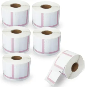 BETCKEY Compatible DYMO 30915 Labels (1-5/8"x1-1/4) for Endicia Internet Postage Stamps – 6 Rolls/4200 Labels – Designed for Paid Endicia Users Only