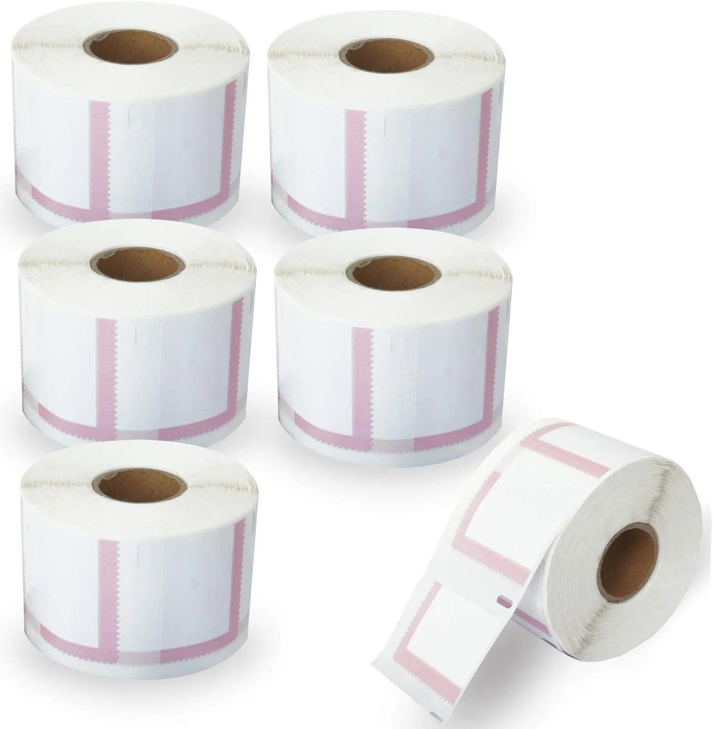 BETCKEY Compatible DYMO 30915 Labels (1-5/8"x1-1/4) for Endicia Internet Postage Stamps – 6 Rolls/4200 Labels – Designed for Paid Endicia Users Only