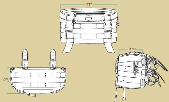 Biltwell : EXFIL-7 Motorcycle Utility Bag