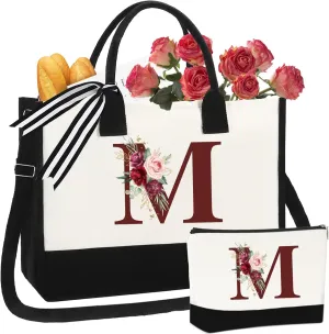 Birthday Gifts for Women - Christmas Gifts for Women, Canvas Beach Tote Bag for Mom Her Wife Best Friends Teacher