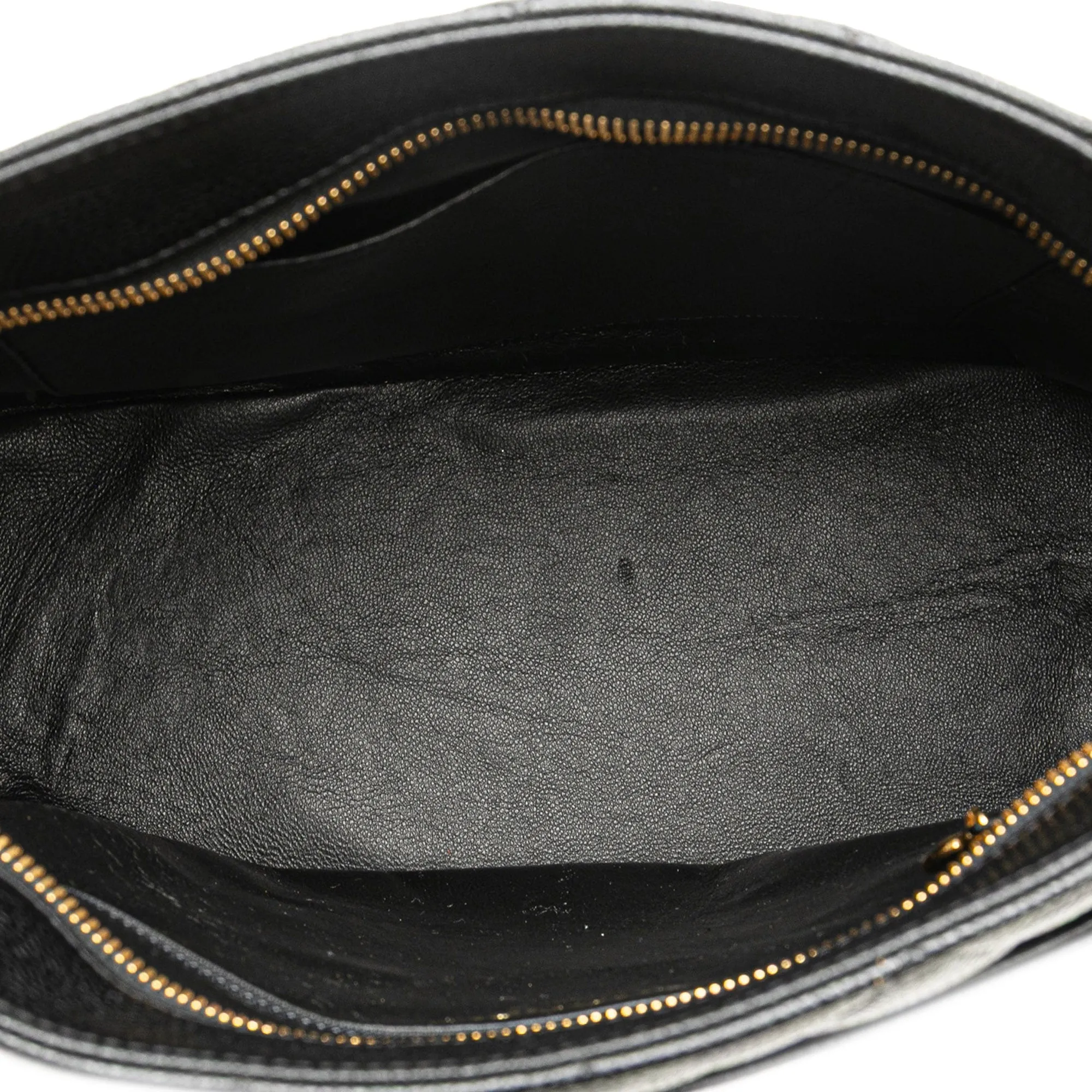 Black Chanel Caviar Medallion Tote
