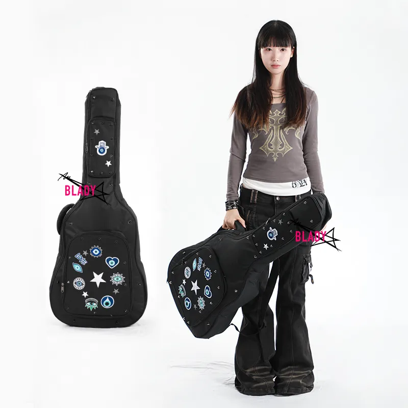Blue Eye Guitar Bag | Rock Punk | Soft Case Protection