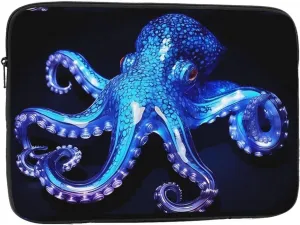 Blue Octopus Laptop Inner Bag Laptop Sleeve Case Briefcase Carrying Laptop Cover
