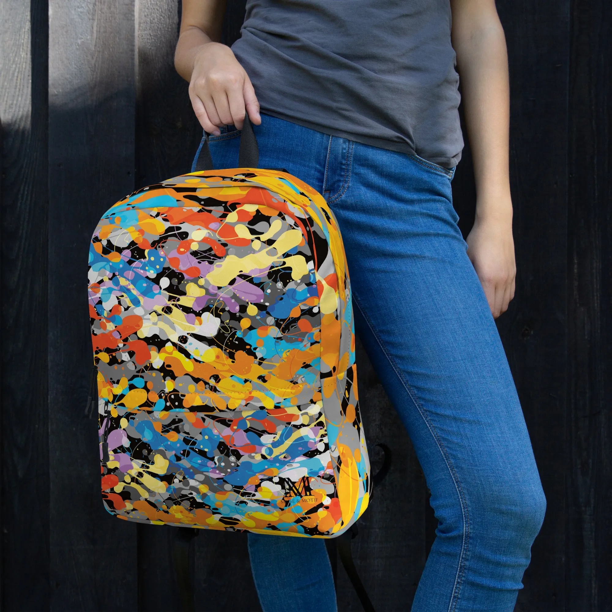 Bold graphic backpack