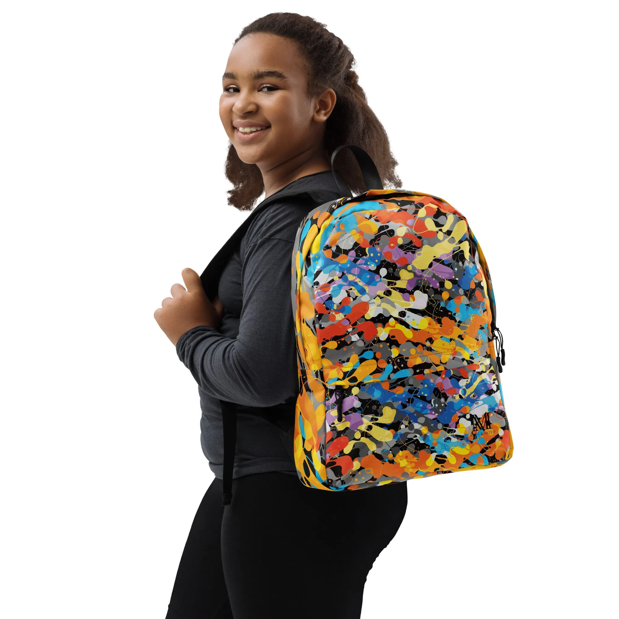 Bold graphic backpack