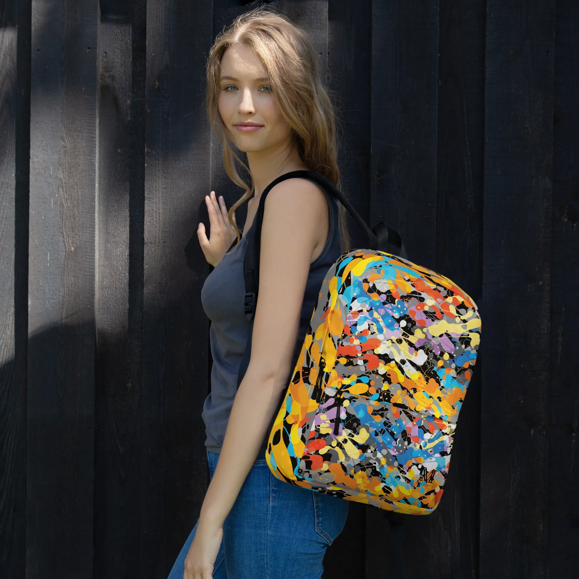 Bold graphic backpack