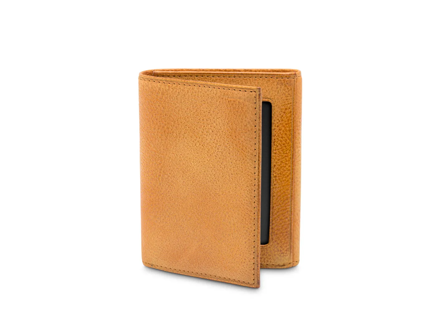 Bosca Mens Dolce Collection Double ID Trifold Wallet