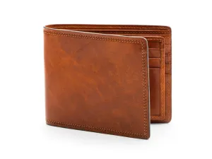 Bosca Men's Dolce Collection - Eight-Pocket Deluxe Executive Wallet w/ Passcase