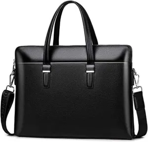 Briefcase for Men Water-Resistant Lightweight Shoulder Messenger Bags Travel Case,14-Inch
