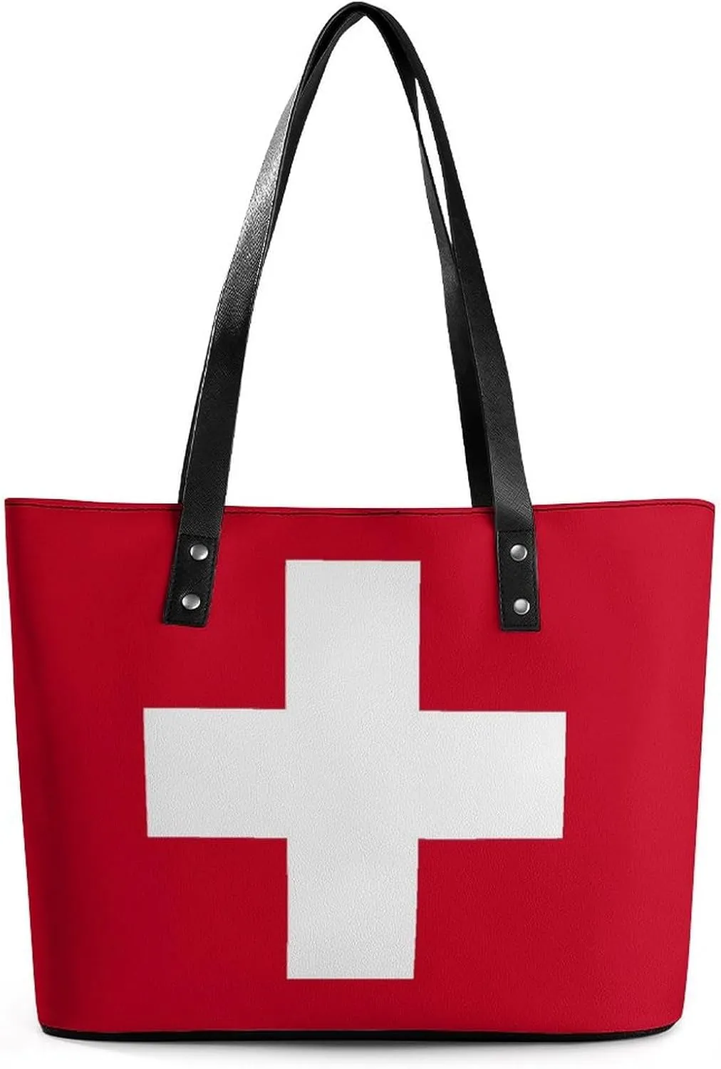 Brittany French Flag Leather Tote Handbag Women Ideal for Casual Outings and Work