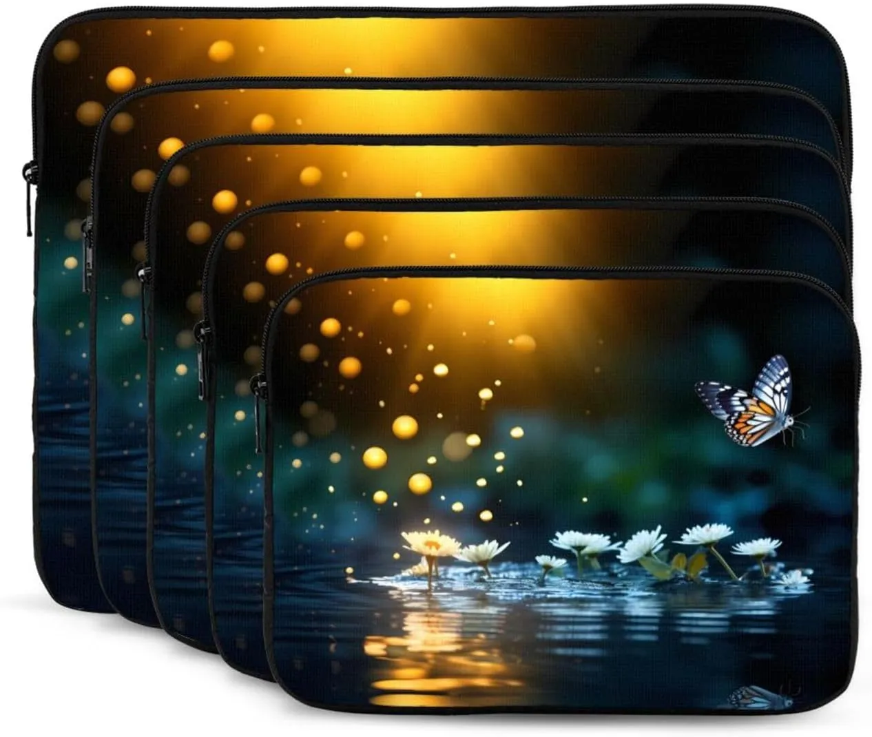 Butterfly Fluttering Laptop Inner Bag Laptop Sleeve Case Briefcase Carrying Laptop Cover