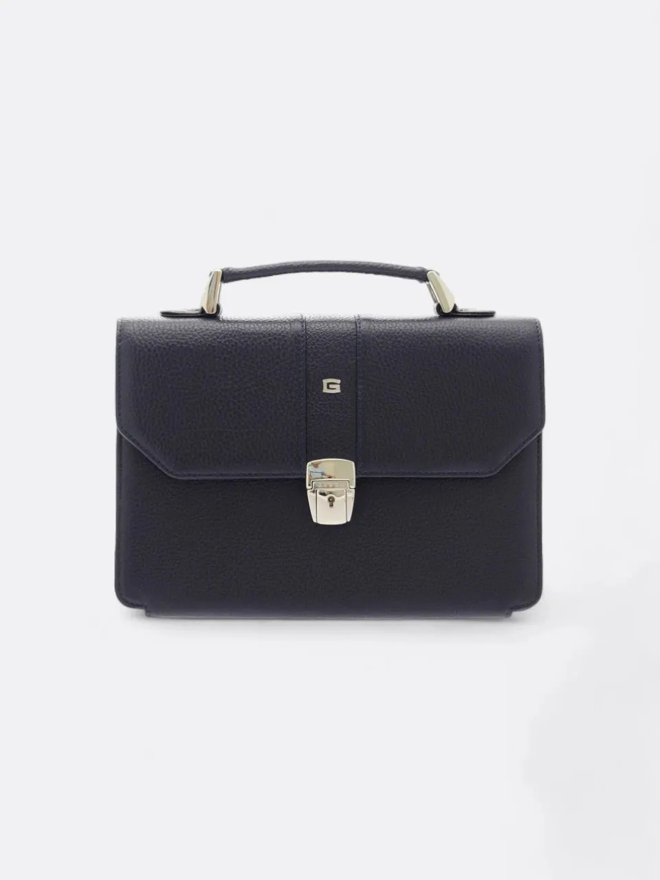 Calf Leather Dollar Print Briefcase