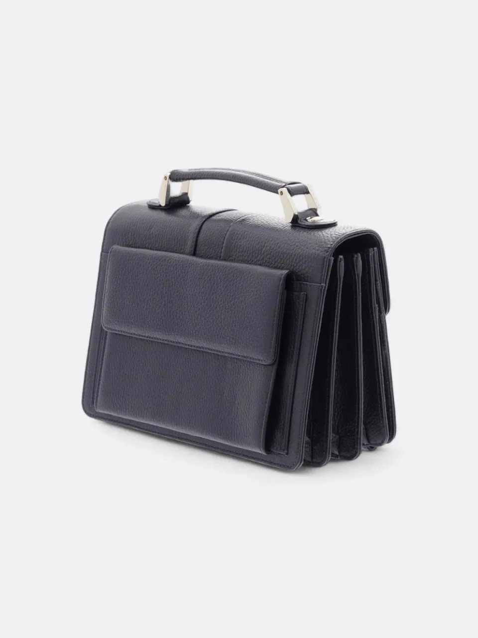 Calf Leather Dollar Print Briefcase
