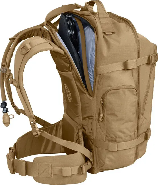 Camelbak BFM 47L Mil-Spec Crux Tactical Backpack w/ 3L Reservoir – Coyote