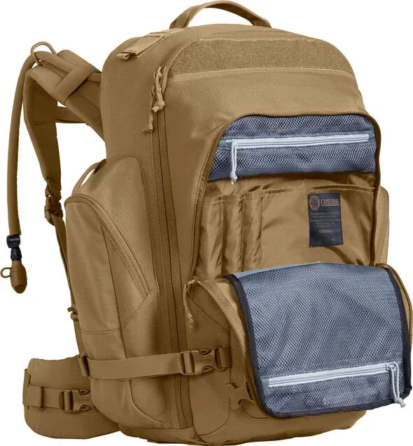 Camelbak BFM 47L Mil-Spec Crux Tactical Backpack w/ 3L Reservoir – Coyote
