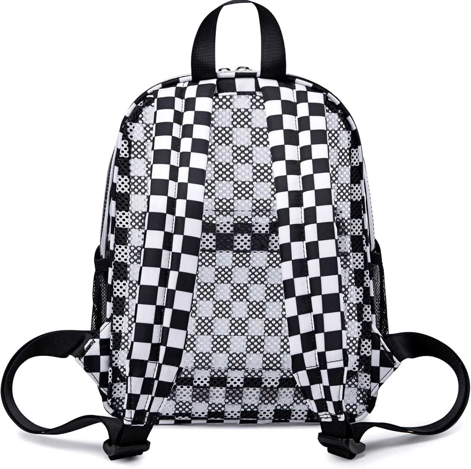CAMTOP Clear Backpack for Stadium Events Approved 12x6x12 Small Clear Bag Mini Backpacks Purse for festival Concert Work