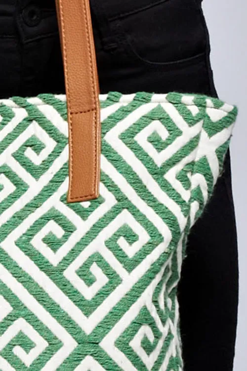 Canvas Tapestry Tote