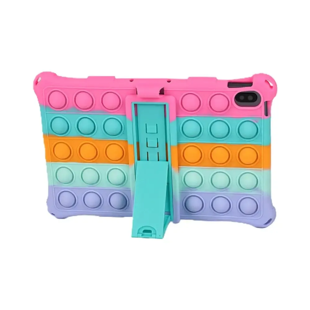 Case for Nokia T20 10.36 Android Nokia T20 Ta-1392 Kids Safe Soft Silicon Push Bubble Tablet Stand Cover for Nokia T20