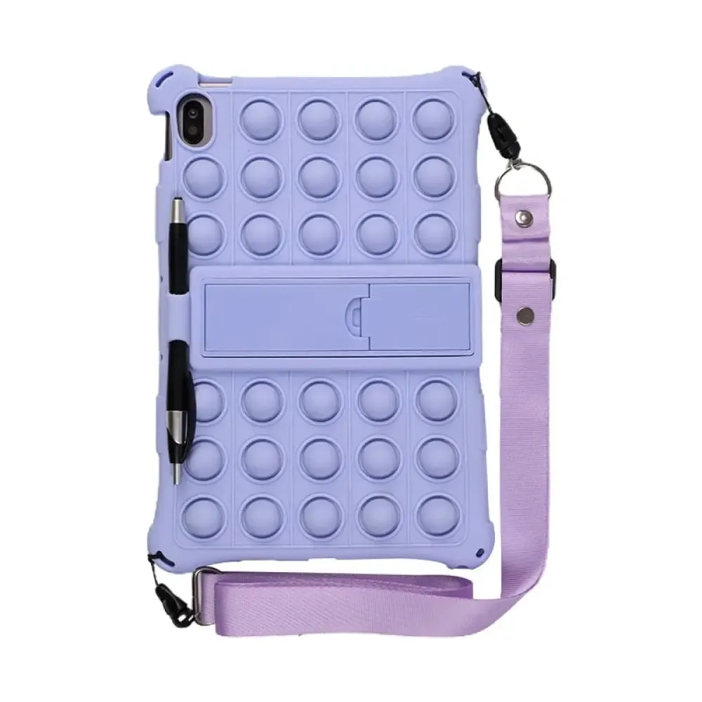 Case for Nokia T20 10.36 Android Nokia T20 Ta-1392 Kids Safe Soft Silicon Push Bubble Tablet Stand Cover for Nokia T20
