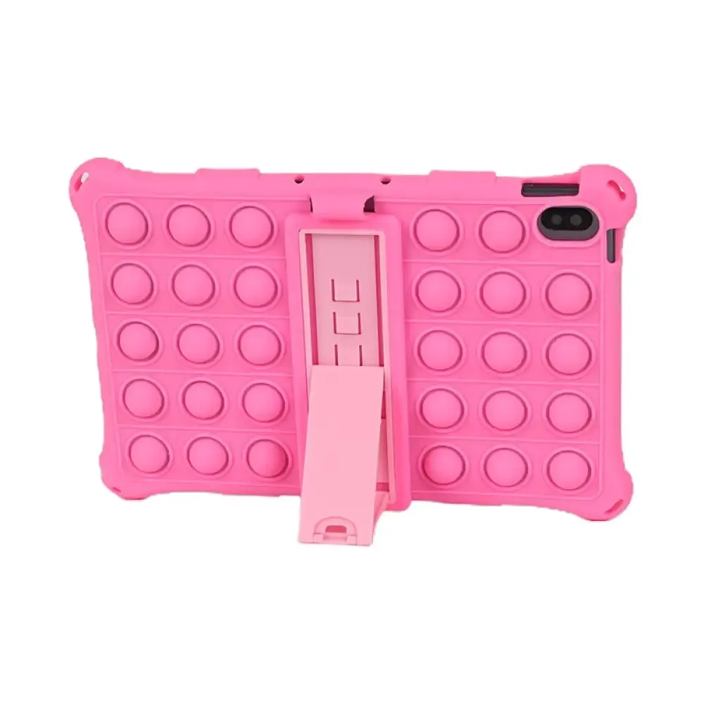 Case for Nokia T20 10.36 Android Nokia T20 Ta-1392 Kids Safe Soft Silicon Push Bubble Tablet Stand Cover for Nokia T20
