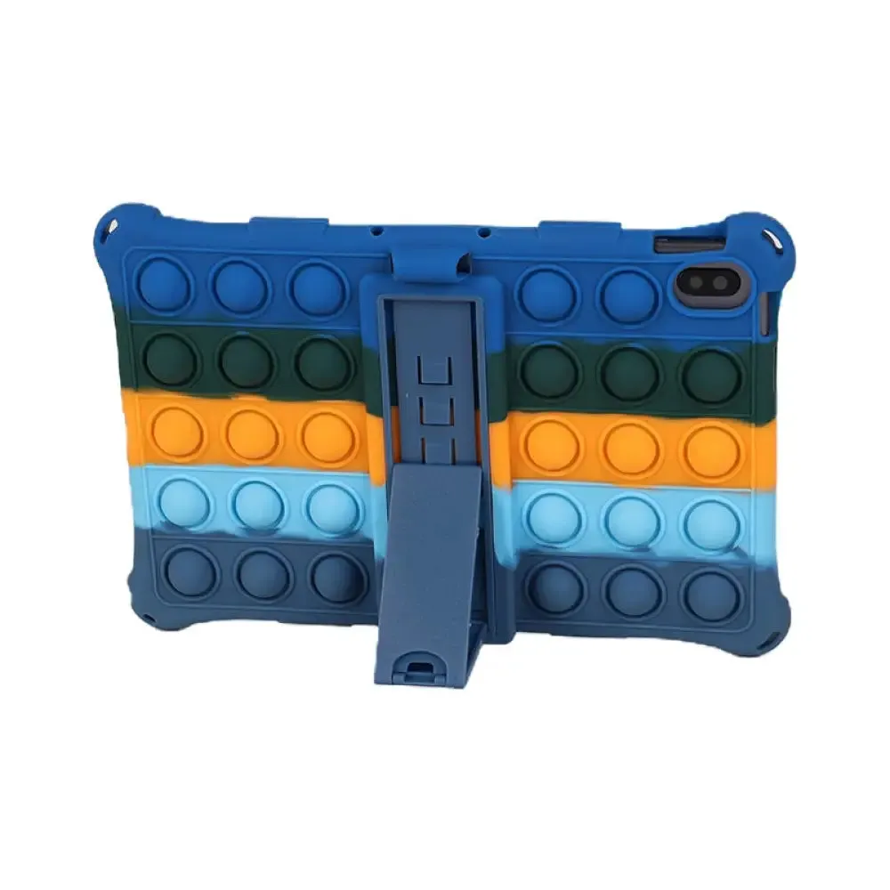 Case for Nokia T20 10.36 Android Nokia T20 Ta-1392 Kids Safe Soft Silicon Push Bubble Tablet Stand Cover for Nokia T20