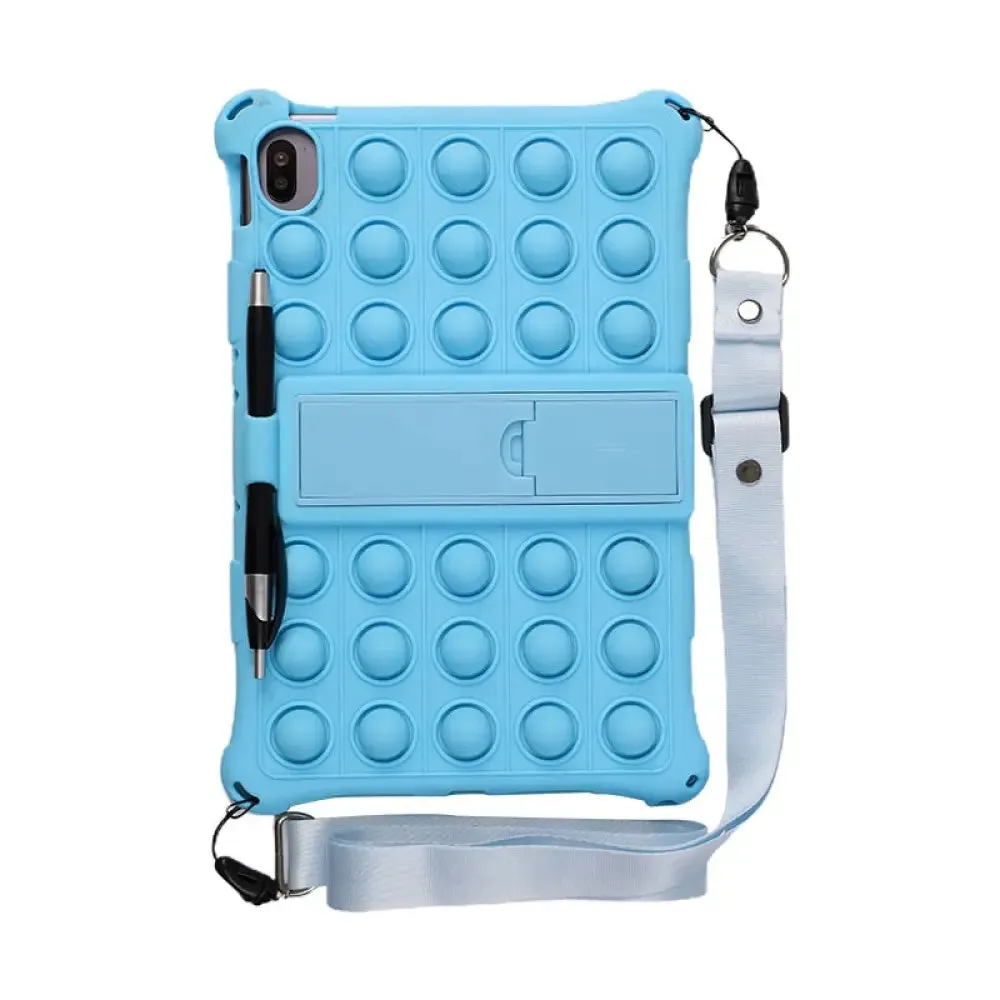 Case for Nokia T20 10.36 Android Nokia T20 Ta-1392 Kids Safe Soft Silicon Push Bubble Tablet Stand Cover for Nokia T20